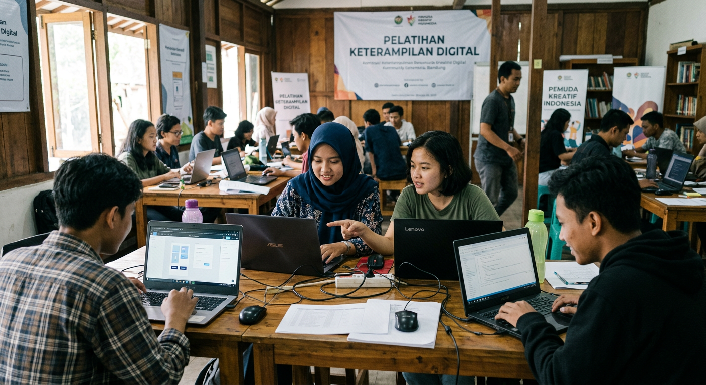 LIVESGP MANGGALA Gelar Workshop Literasi Digital untuk Pemuda