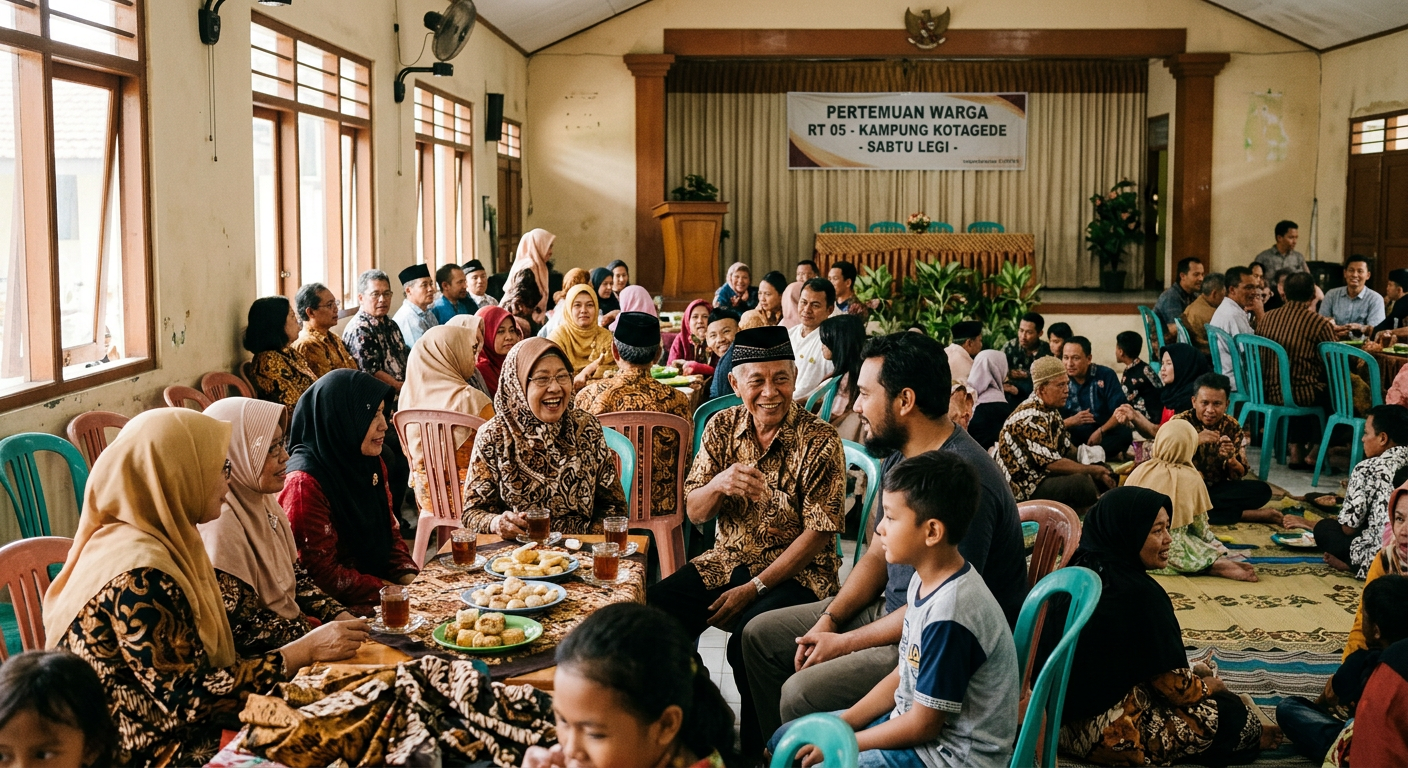 Pertemuan komunitas LIVESGP MANGGALA - masyarakat Indonesia berkumpul bersama